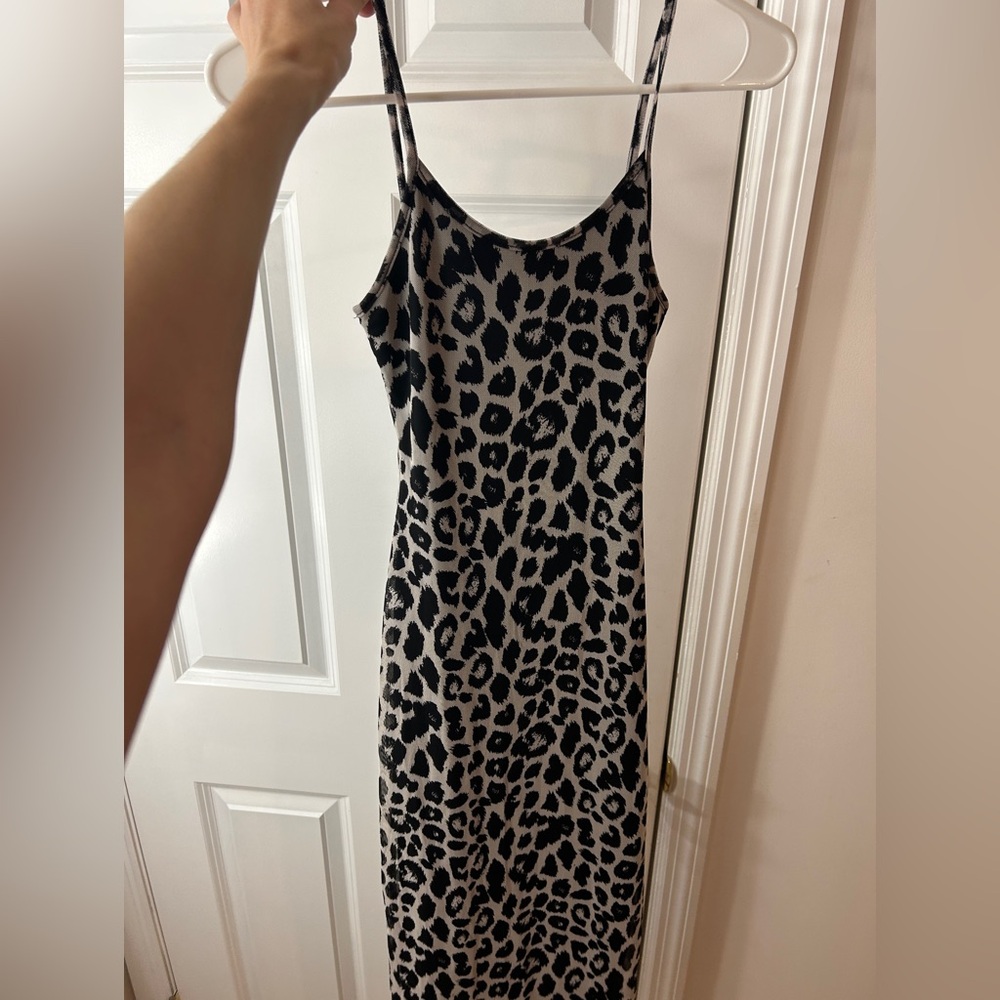Leopard Print Women's Dress